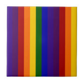 Carreau Rayures arc-en-ciel (Devant)