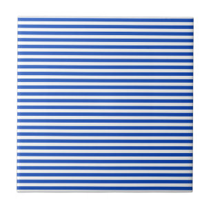 Carreau Rayures Bleues Nautiques