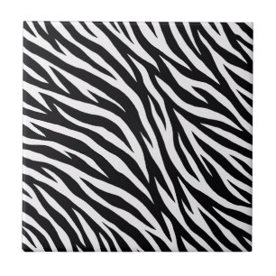 Carreau Rayures de zèbre motif animal