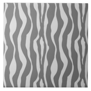 Carreau Rayures de zèbre - Nuances de Gris