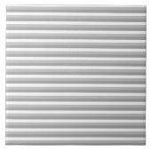 Carreau Rayures grises et blanches. Modèle (Devant)