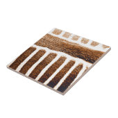 Carreau Rayures Marron_ (Côté)
