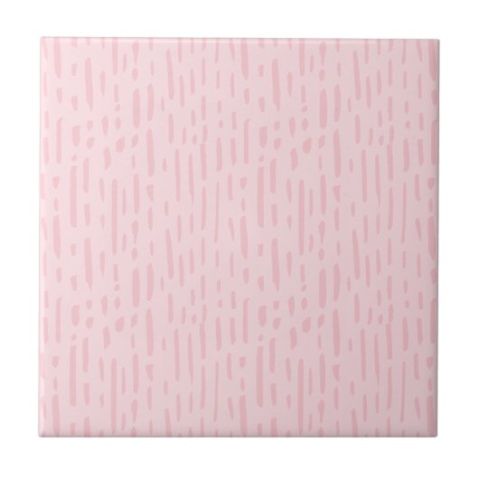 Carreau Rayures Rose Pâle (Devant)
