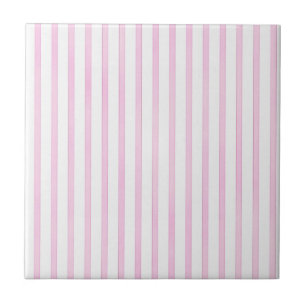 Carreau Rayures roses d'aquarelle d'arrière - plan