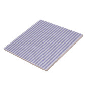 Carreau Rayures violettes (Côté)