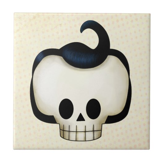 Carreau Rebel Skull (Devant)