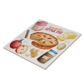 Carreau Recette de gâteau (Côté)