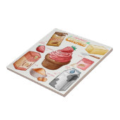Carreau Recette de gâteau  (Côté)
