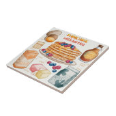 Carreau Recette de gâteau (Côté)