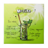 Carreau Recette Mojito (Devant)
