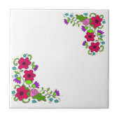 Carreau RÉCOMPENSE de tba - art populaire floral ukrainien (Devant)