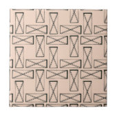 Carreau Rectangle géométrique X (Devant)