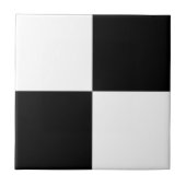 Carreau Rectangles noirs et blancs (Devant)