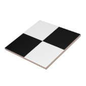 Carreau Rectangles noirs et blancs (Côté)