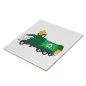 Carreau Recyclage Camion à ordures (Côté)