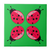 Carreau Red Ladybugs (Devant)