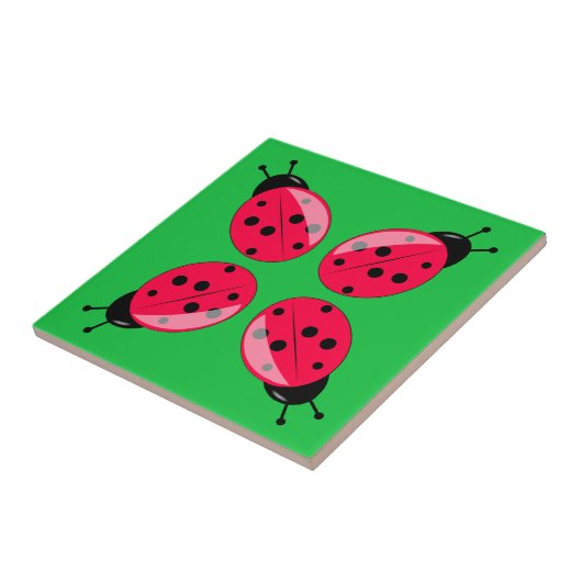 Carreau Red Ladybugs (Côté)