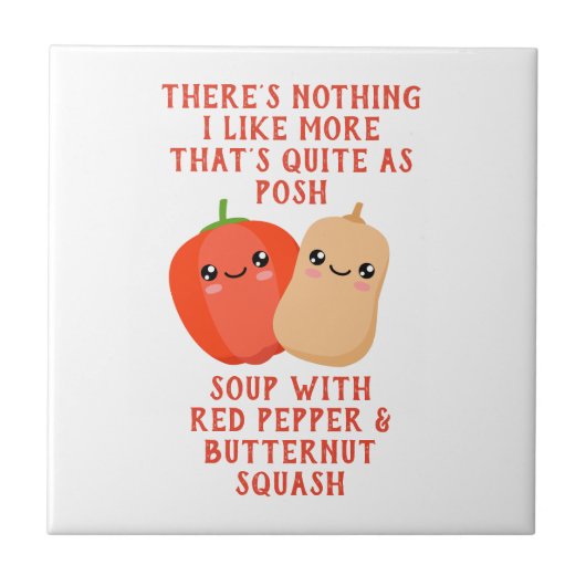 Carreau red pepper and butternut squassoup (Devant)