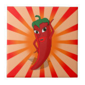 Carreau Red Pepper Superstar (Devant)