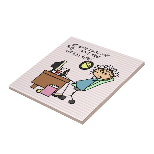 Carreau Redressez la première fois l'humour (Côté)