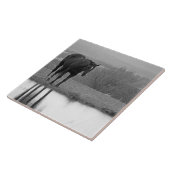 Carreau Reflectionz calme ~ Horse Photo Tile (Côté)