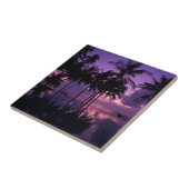 Carreau Réflexion de palmier (Côté)