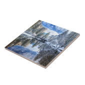 Carreau Réflexion d'hiver chez Yosemite (Côté)