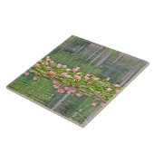 CARREAU RÉFLEXIONS DE LOTUS BLOSSOMS/POND DE ROSE DE (Côté)