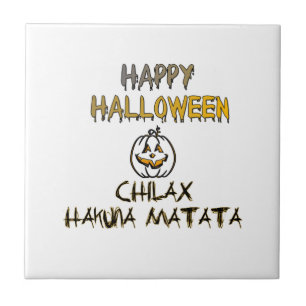 Carreau Refroidissez et détendez-vous Happy Halloween Coll