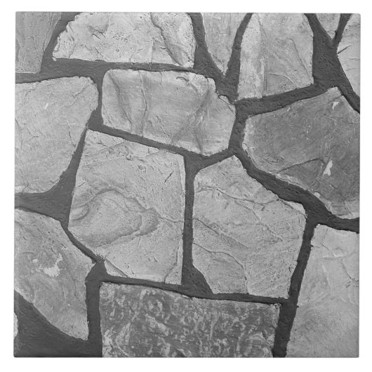 Carreau Regard de pavage en pierre gris décoratif (Devant)