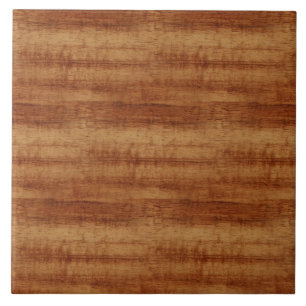 Carreau Regard du bois de grain d'acacia bouclé de Koa