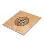 Carreau Regard du bois de marqueterie de lumière nautique (Côté)