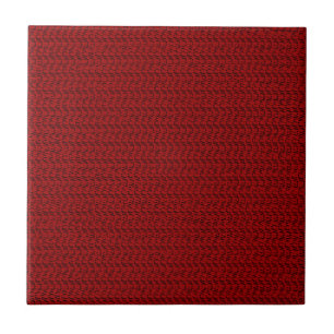 Carreau Regard rouge de maille d'armure de Bourgogne