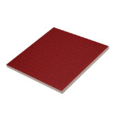 Carreau Regard rouge de maille d'armure de Bourgogne (Côté)