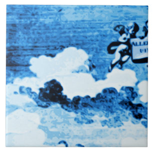 Carreau Regard vintage A1 de Delftware de bateaux