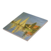 Carreau Regatta à Argenteuil par Claude Monet (Côté)