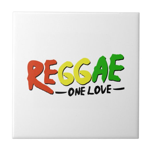 Carreau Reggae One Love (Devant)