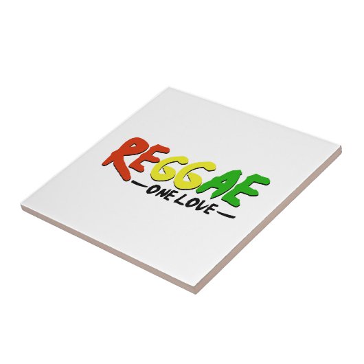 Carreau Reggae One Love (Côté)