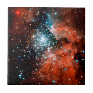 Carreau Région de formation d'étoiles NGC 3603 - Photo de