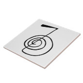 Carreau Reiki : Cho Ku Rei : Le symbole d'alimentation (Côté)