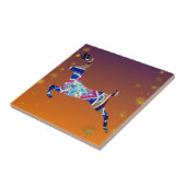 Carreau Reindeer Deer Mandala (Côté)