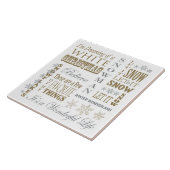 CARREAU REINE BEE BOTANIQUE VINTAGE MODERNE (Côté)