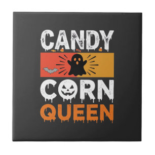 Carreau Reine de bonbons de Halloween SVG Design