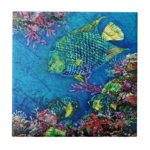 Carreau Reine de la tuile de mer