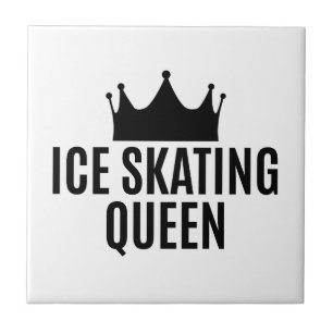 Carreau Reine de patinage sur glace - Patinage sur glace