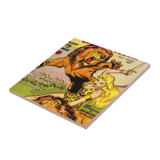 Carreau Reine de Sheena de la jungle (Côté)