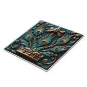 Carreau Reine Peacock (Côté)