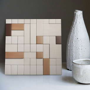 Carreau Relief Faux Bois Blanc Décor Minimaliste Maison