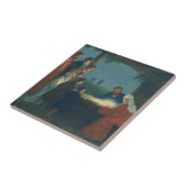 Carreau Religion vintage, Adoration des bergers (Côté)