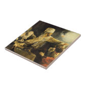 Carreau Rembrandt - Belshazzar's Feast, (Côté)